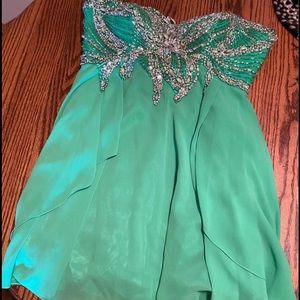 Green Hannah S Homecoming Dress